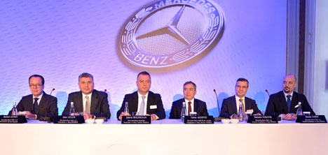 Mercedes-Benz Türk 2014 Yılını Rekorla Kapattı