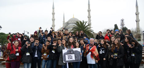 Somalı Çocuklar İstanbul’un Fotoğrafını Çekti