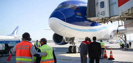 Boeing 787 Dreamliner Sabiha Gökçen’e indi