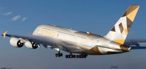 Etihad Airways,Sabiha Gökçen Uçuşlarına Başlıyor