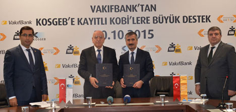 VakıfBank ve KOSGEB güçlerini KOBİ’ler için birleştirdi