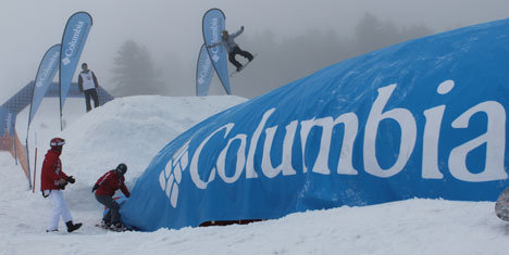 “FIS Snowboard World Cup’a Columbia destek oldu