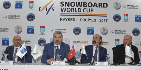 Fıs Snowboard World Cup 4 Mart’ta Erciyes’te