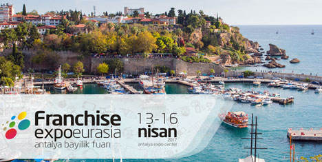 Franchise Expo Eurasia 13-16 Nisan’da Antalya’da