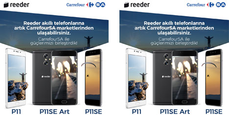 Reeder ve CarrefourSA güçlerini birleştirdi