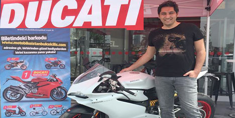 Ducati Panigale’nin Sahibi İstanbul’dan çıktı