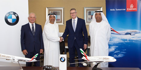 Emirates, BMW Group ile ortaklık kurdu