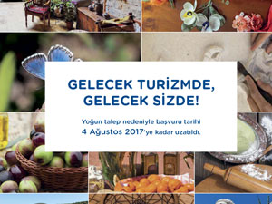 “Gelecek Turizmde”nin yeni dönem başvuru süresi 4 Ağustos’a kadar uzatıldı! 