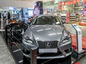 ATÜ Duty Free, Lexus IS 200t ve KTM Duke 250 motosiklet veriyor