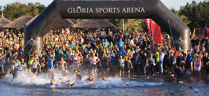 Gloria Ironman 70.3 Turkey Antalya’da , 1.375 sporcu katıldı