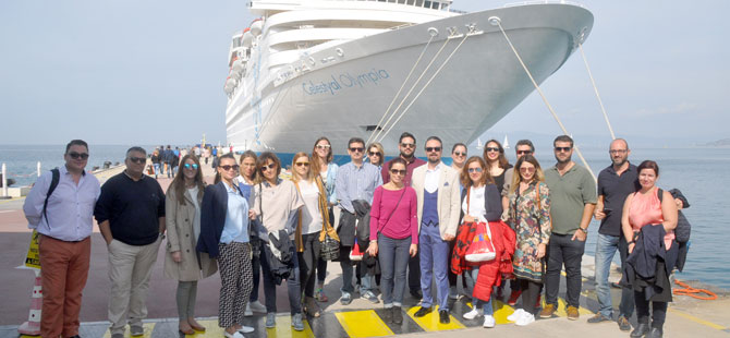 Avrupa Limanlarının yöneticileri Ege Port Kuşadası Limanı’nı inceledi