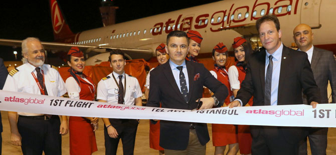 Atlasglobal İsrail’in en büyük şehirlerinde Tel Aviv’e 30 Ekim Pazartesi tarihinden itibaren uçuşlarını başlattı