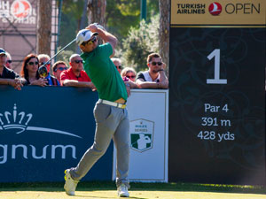 Turkish Airlines Open Golf Turnuvası, Regnum Carya’da başladı