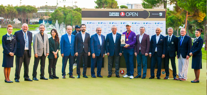 Turkish Airlines Open Golf Turnuvası, Regnum Carya’da sonuçlandı