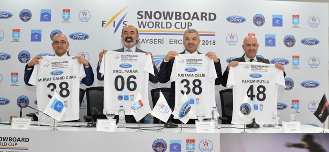 “FIS SNOWBOARD Dünya Kupası “Türkiye’de 3. Kez Erciyes’te, Ford İsim Sponsorluğunda Gerçekleşiyor!