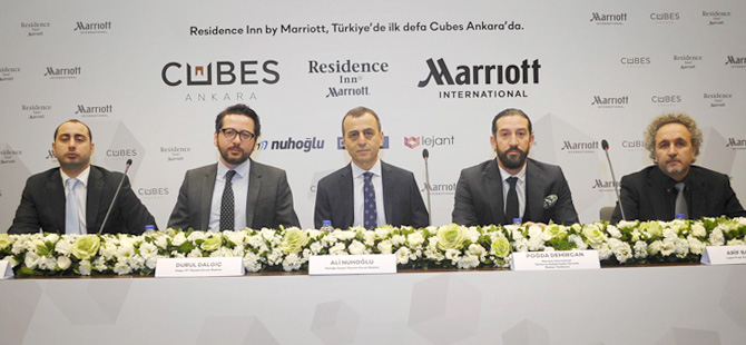 Türkiye’deki ilk Residence Inn By Marriott Oteli Cubes Ankara’da Açılacak