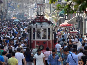 Türkiye nüfusunun % 18,6’sını barındıran İstanbul, 15 milyon 29 bin 231 kişi ile Türkiye’nin zirvesinde