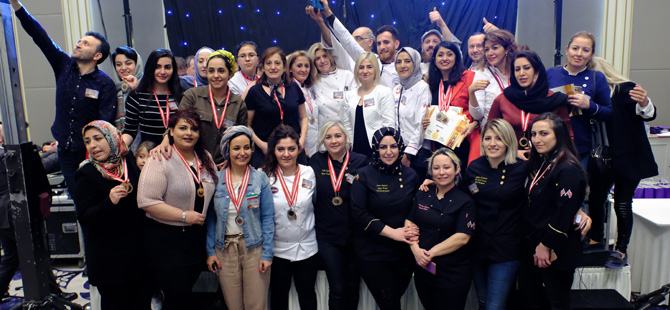  Master of cake İstanbul  2018’de, Azerbaycanlı Sanan Pashayev 5 dalda birinci oldu 