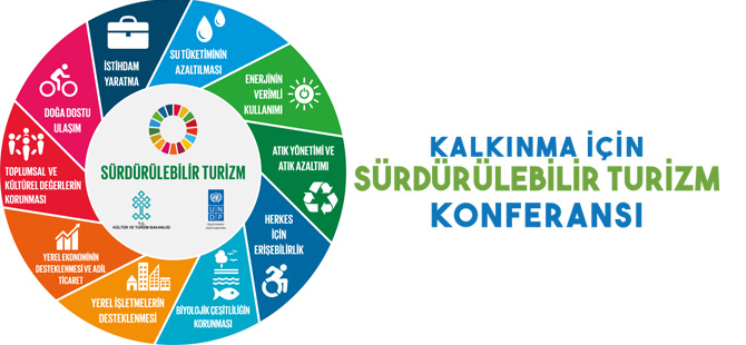 Kalkınma için Sürdürülebilir Turizm Konferansı, 13 Nisan 2018 tarihinde İzmir  Wyndam Grand Otel’de gerçekleştirilecek