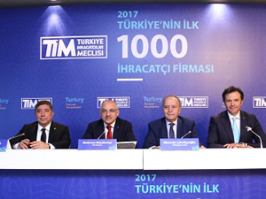 TİM Başkanı Büyükekşi, 2017 yılının ihracat şampiyonlarını açıkladı