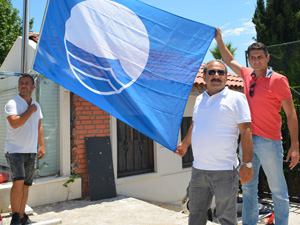 Antalya Konserve Koyunda bulunan Bilem Beach'de Mavi Bayrak dalgalanacak