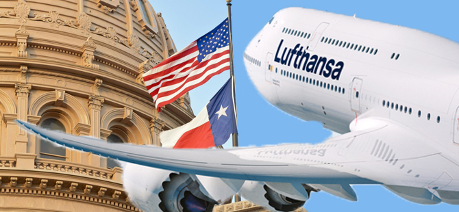 Lufthansa, 2019 yılında Austin (ABD) ve Bangkok (Tayland)’a uçmaya başlıyor