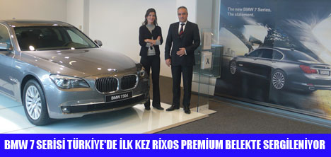 BMW 7 BAYRAM SÜRESİNCE RİXOS'TA