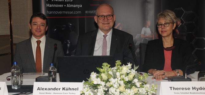 Sanayi Liderlerinin Merkezi Hannover Messe Fuarı 01-05 Nisan 2019’da gerçekleşecek