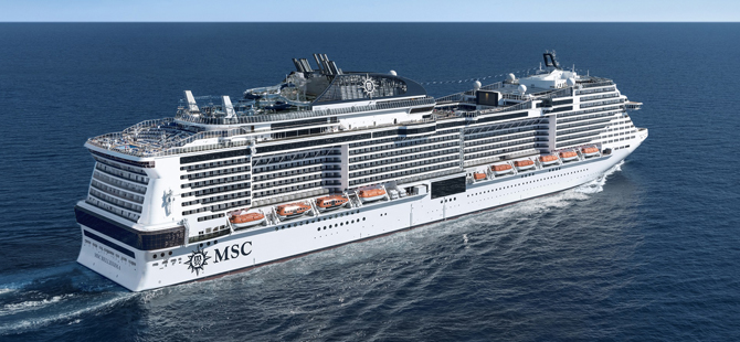 MSC Cruises, ve Chantiers de l’Atlantique MSC Bellissima’yı hizmete soktu 