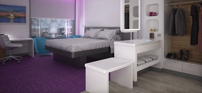 YOTEL ve YOTELAIR İstanbul Havalimanı, kapılarını açtı...