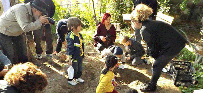 Küçük Arkeologlar önce dinliyorlar, sonra öğreniyorlar ve uyguluyorlar