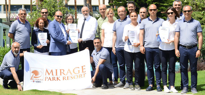 Mirage Park Resort Otel ‘Glutensiz Mutfak Hizmet Uygunluk Belgesi’ Aldı