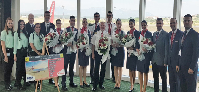 Corendon Airlines, İzmir-Avrupa arasında gerçekleştirdiği direkt uçuşlara 1 Haziran itibariyle başladı