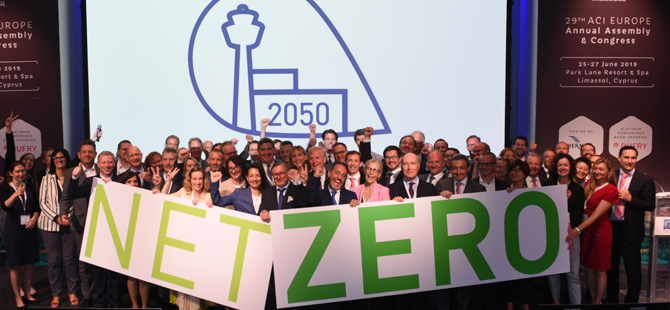  NetZero2050 başlıklı belgeyi Türkiye’den TAV imzaladı