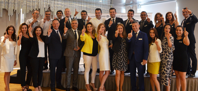 Wyndham Grand İstanbul Kalamış’a “2018 Best Of Hotels” Ödülü