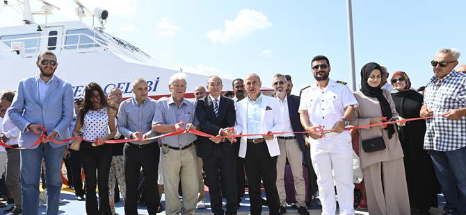 İDO’nun Büyükçekmece-Bursa deniz otobüsü hattıbugün ilk sefer ile başladı