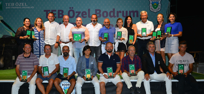 TEB Özel Bankacılık sponsorluğunda düzenlenen TEB Özel Bodrum Golf Turnuvası sona erdi