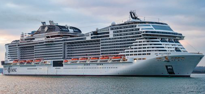 MSC bellissima круизный