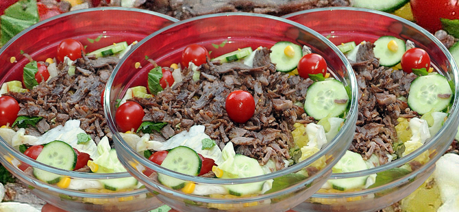 Rejim yapan müşterileri için geliştirdi “Dönerci Salatası” çok tuttu