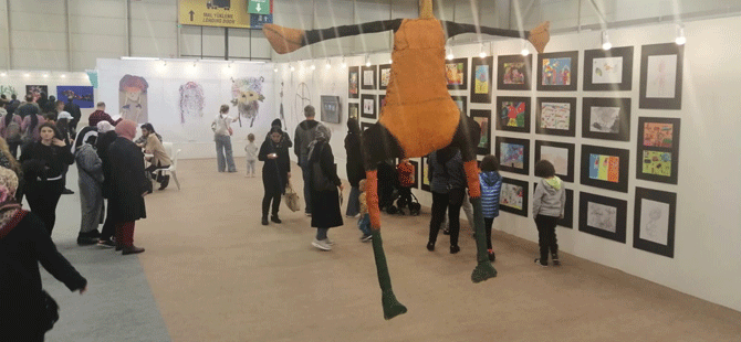 Baksı Müzesi Çocuklarının Eserleri 29. Artist İstanbul Sanat Fuarı’nda Sergileniyor