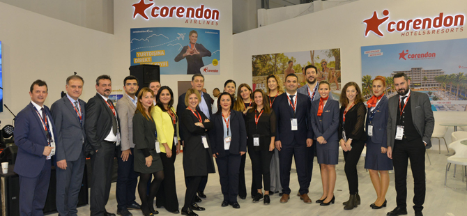 Corendon Airlines, 5-7 Aralık günleri arasında fuarizmir’de düzenlenen 13. Uluslararası Travel Turkey İzmir Fuarı’na katıldı