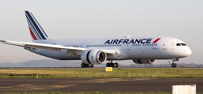 Air France, karbondioksit emisyonlarını %50 azaltmayı hedefliyor