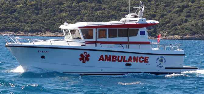 Yaşam ambulansı Bodrum ve çevresi için sağlık güvencesi haline geldi 