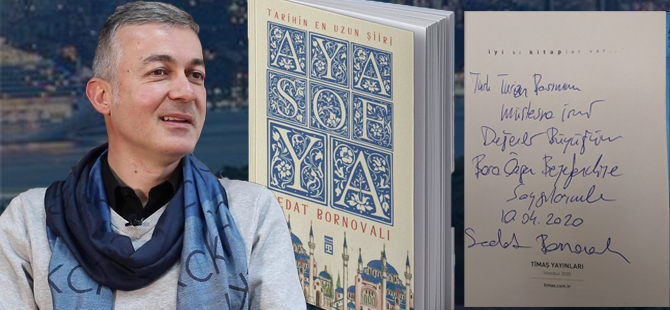 Prof. Dr. Sedat Bornovalı’nın “Ayasofya: Tarihin En Uzun Şiiri” Kitabı Yayınlandı