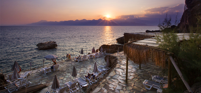 Antalya falezleri arasında saklı bir cennet: The Marmara Antalya