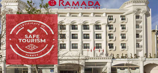 Ramada Merter'e Güvenli Turizm Sertifikası