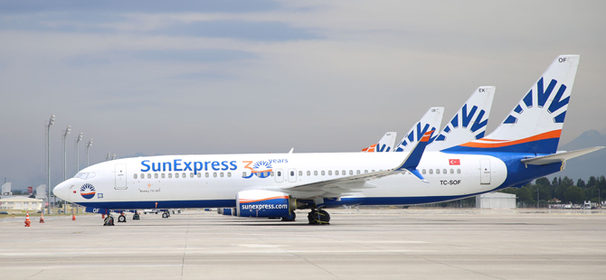 SunExpress, bilet değişiklik ve iptal hakkını 31 Mart’a kadar uzattı