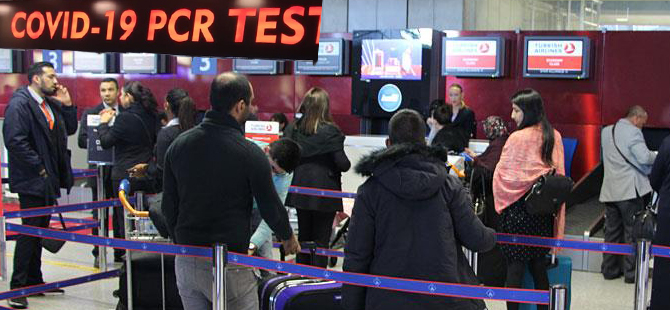 Türkiye'ye PCR testi ile giriş süresi uzatıldı