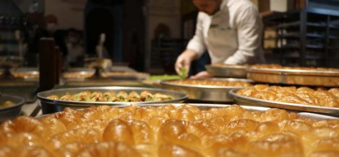 Gaziantep ünlü tatlısı Onur İbili’den Ramazan tercihi susatmayan baklava!!!!