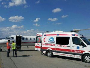 Dolunay Ambulans,  hava ve kara ambulans hizmeti  veriyor